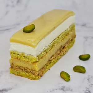 Gâteau pistache et fleur d'oranger