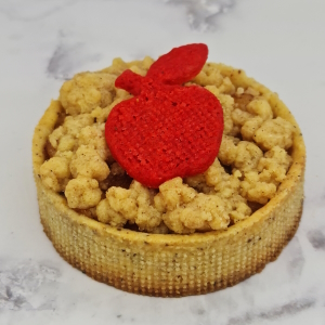 Tarte crumble aux pommes