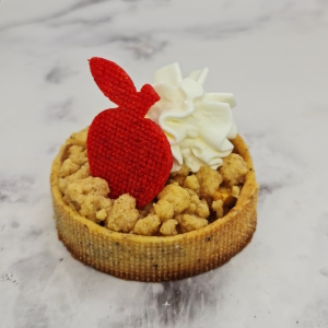 Tarte crumble aux pommes