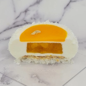 Entremet mangue coco