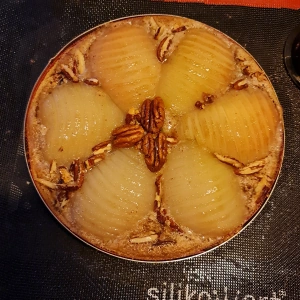 Tarte poire et pécan