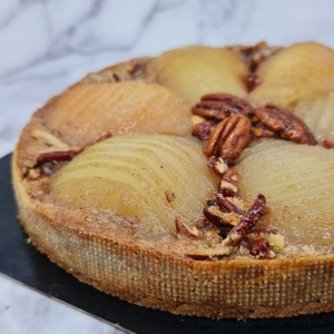 Tarte poire et pécan