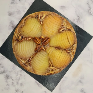 Tarte poire et pécan