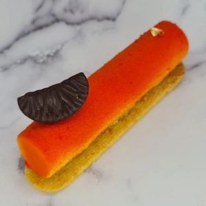 Entremet orange chocolat