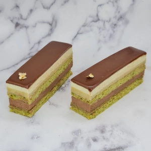 Gâteau pistache chocolat