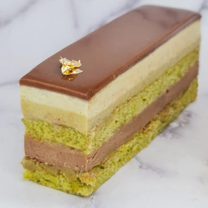 Gâteau pistache chocolat