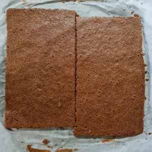 Gâteau chocolat et coco