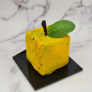 Entremet poire pécan