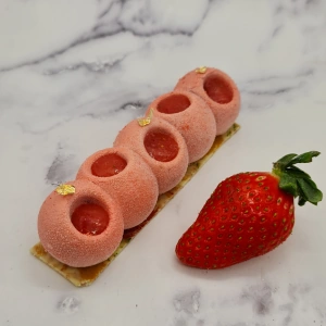 Entremet fraises