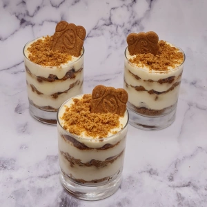 Verrine tiramisu spéculoos