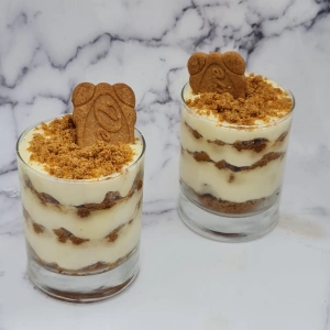 Verrine tiramisu spéculoos