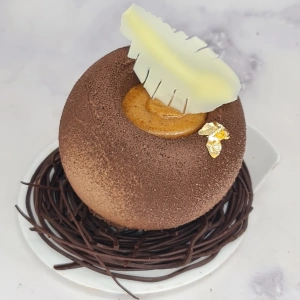 Oeuf chocolat et praliné