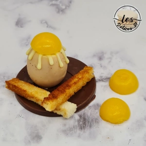 Panna cotta mangue