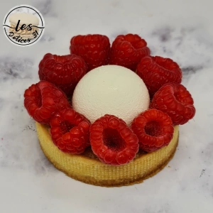 Tartelette framboise et vanille