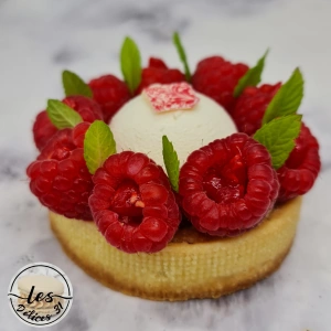 Tartelette framboise et vanille