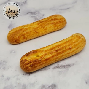 Eclair vanille et chocolat blanc