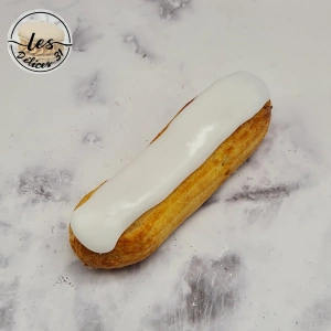 Eclair vanille et chocolat blanc