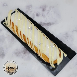 Eclair vanille et chocolat blanc