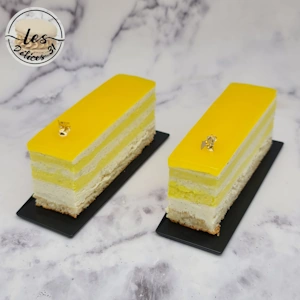 Gâteau mangue et vanille