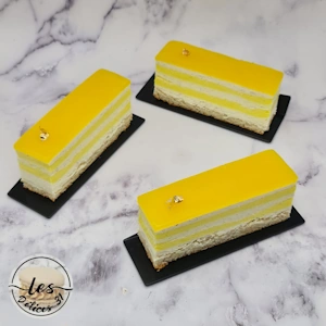 Gâteau mangue et vanille