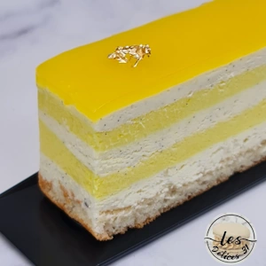 Gâteau mangue et vanille