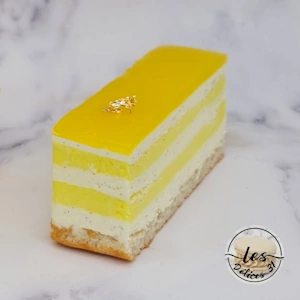 Gâteau mangue et vanille