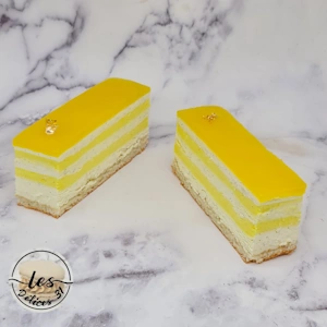 Gâteau mangue et vanille