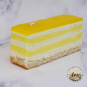 Gâteau mangue et vanille