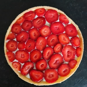 Tarte aux fraises