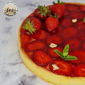 Tarte aux fraises