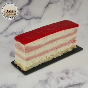 Gâteau fraise et vanille