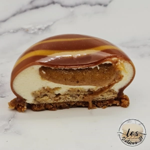 Entremet poire noisette