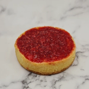 Tartelette pêche framboise