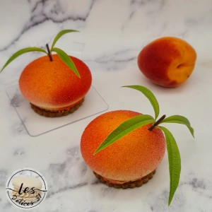 Entremet abricot et romarin