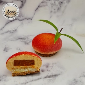 Entremet abricot et romarin