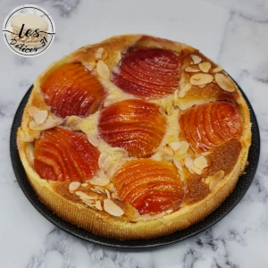 Tarte Bourdaloue aux pêches