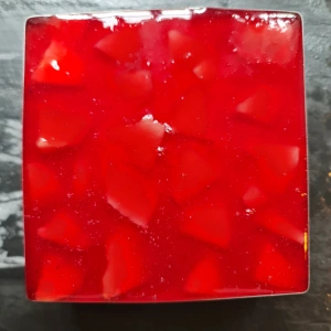 Gâteau pêche blanche framboise