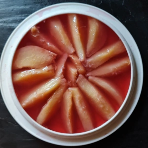 Tarte pêche et fraise