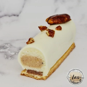 Entremet poire pécan