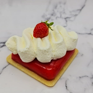 Tartelette fraise et chantilly