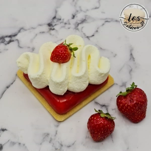 Tartelette fraise et chantilly