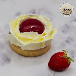 Tartelette fraise et chantilly