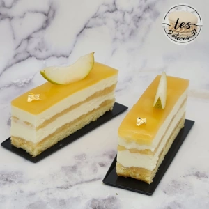 Gâteau poire citron