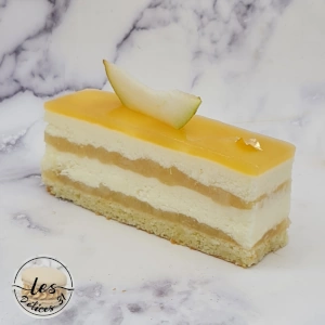 Gâteau poire citron