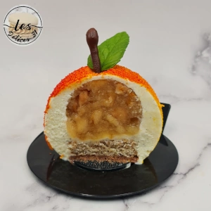 Entremet pomme noisette