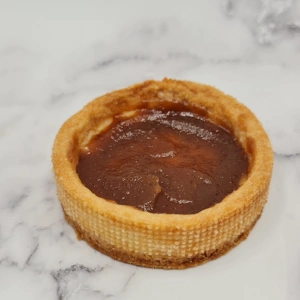 Tartelette marron et poire