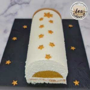 Bûche mangue coco