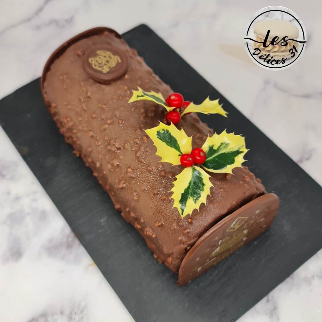 Silikomart Inserto Buche & Yule Log Cake Mold 