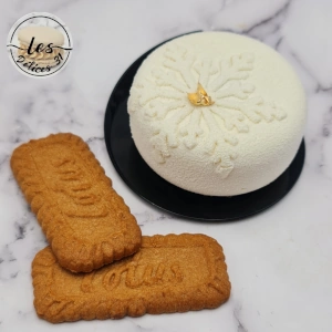 Entremet poire spéculoos