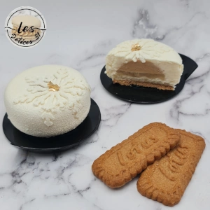 Entremet poire spéculoos